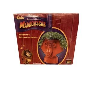 Chia Alex Dreamworks Madagascar Decorative Planter "AS SEEN ON TV"